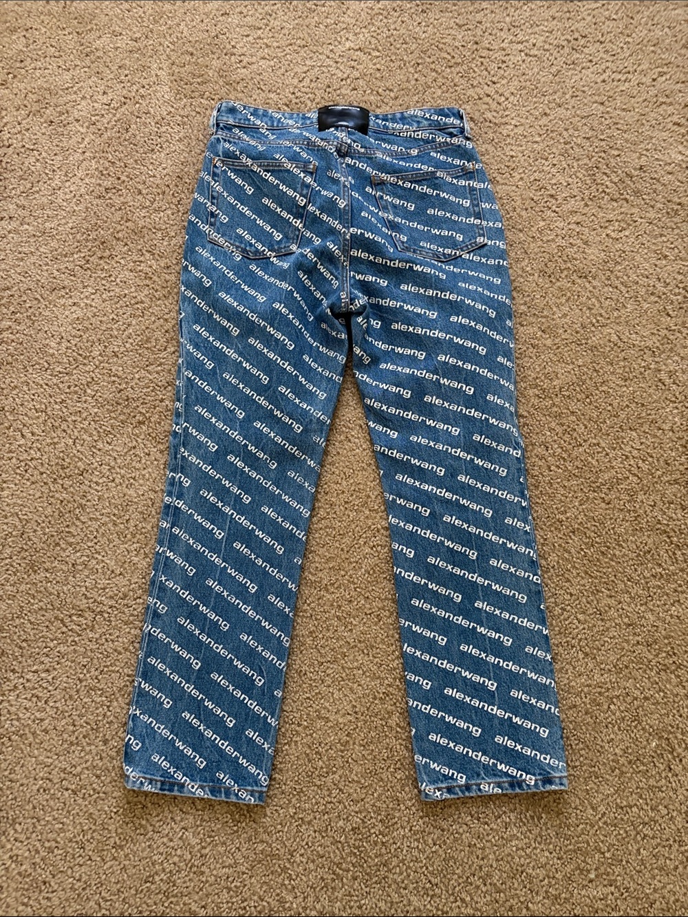 Alexander Wang Logo Jeans - Picture 5 of 10